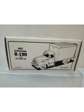 First Gear- International 1957 Harvester R-190 box van -Boxed